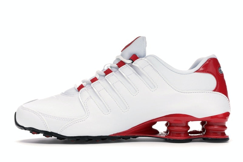 Nike Shox NZ White University Red