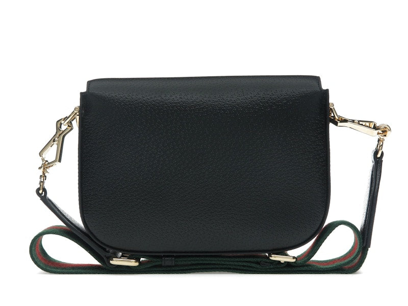 Gucci x adidas Horsebit 1955 Shoulder Bag Black/White