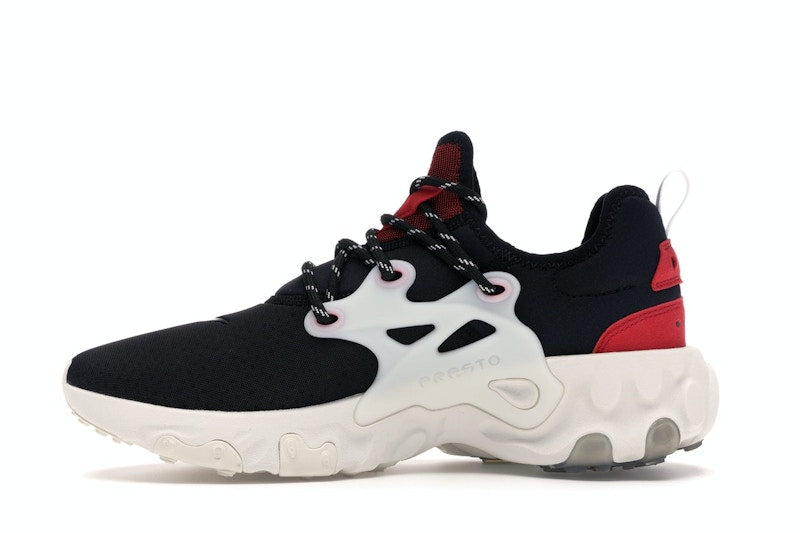 Nike React Presto Black Phantom Red
