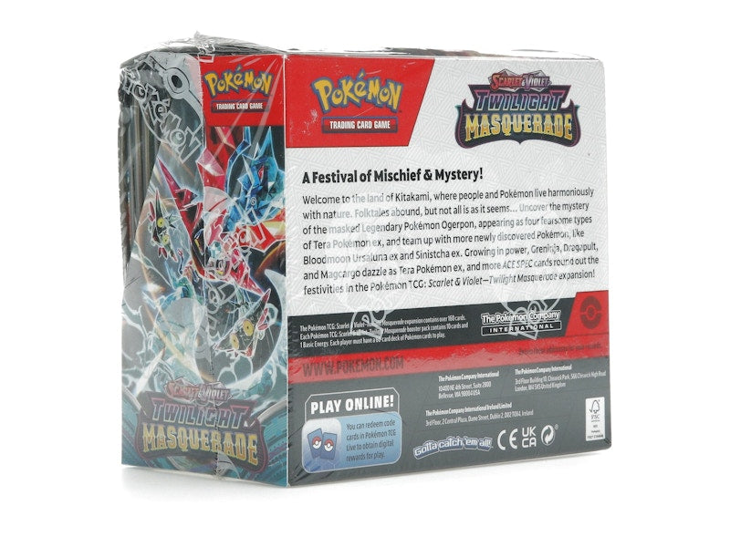 Pokémon Scarlet & Violet Twilight Masquerade Booster Box