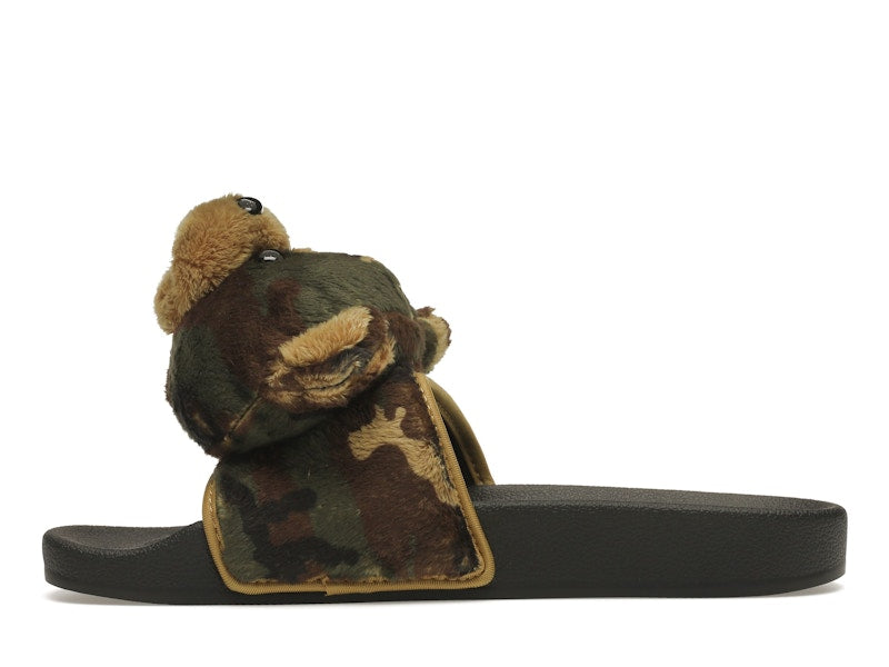 adidas JS Adilette Jeremy Scott Teddy Camo
