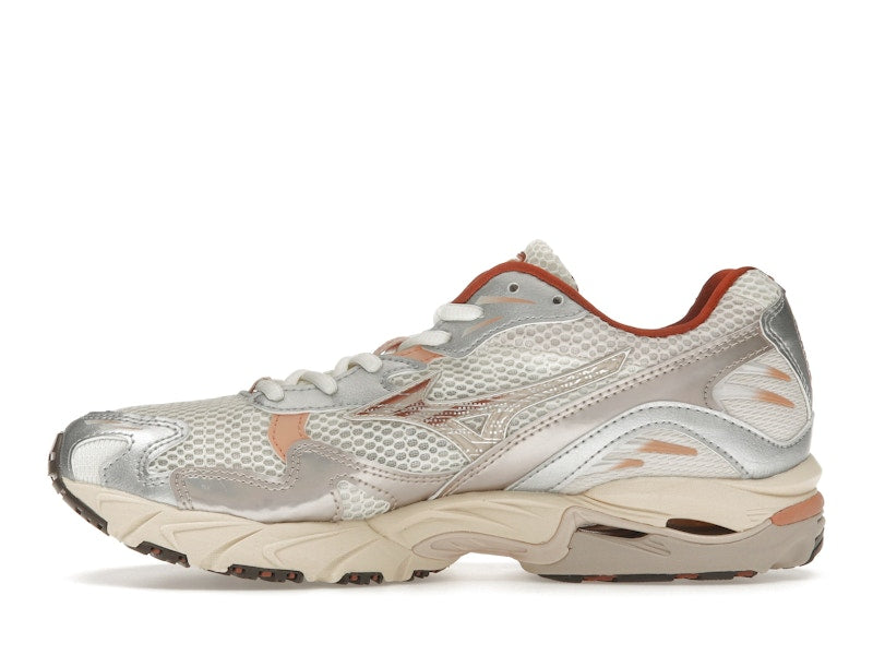 Mizuno Wave Rider 10 White Silver Orange