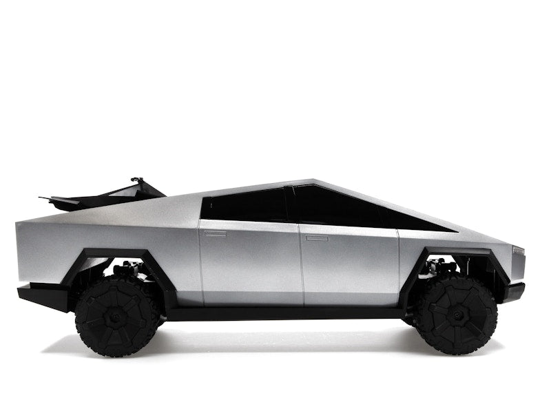 Hot Wheels x Tesla Cybertruck 1:10 Scale RC Car (2021 Version w/ Cyberquad)