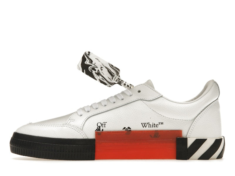 OFF-WHITE Vulc Low Leather White White Black