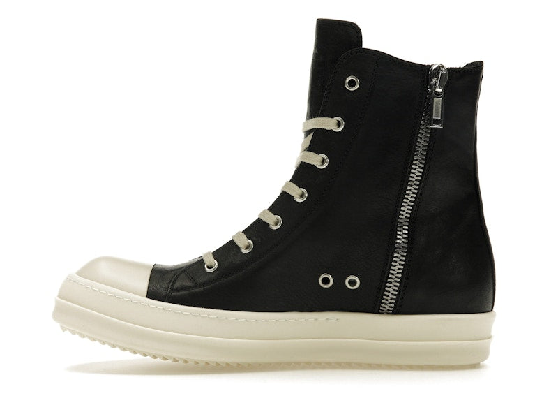 Rick Owens Lido High Sneaks Black Milk