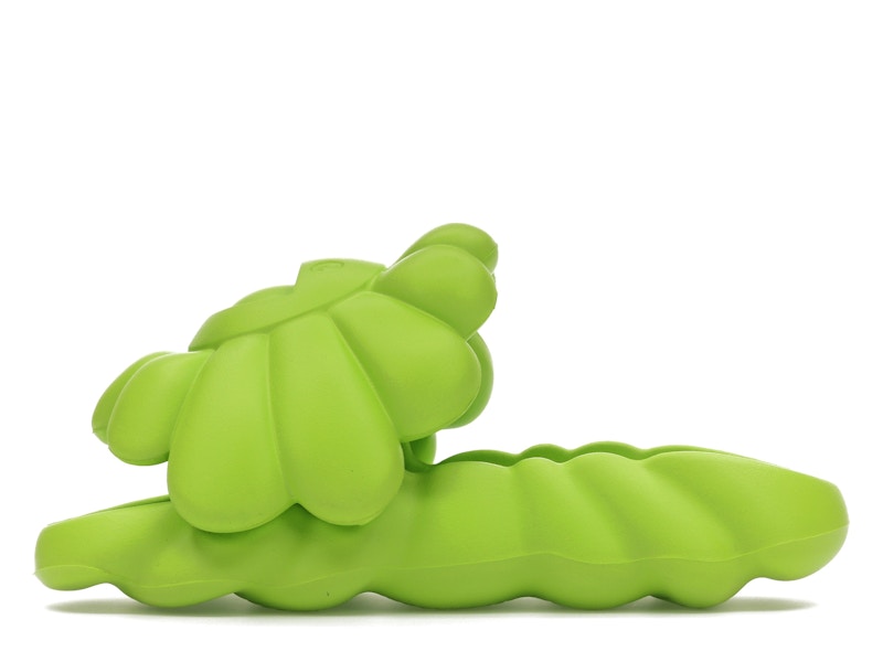 Takashi Murakami Ohana Full-Bloom Slide Lime Zest
