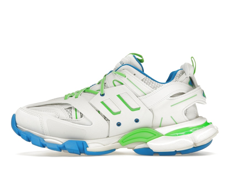 Balenciaga Track White Blue Green