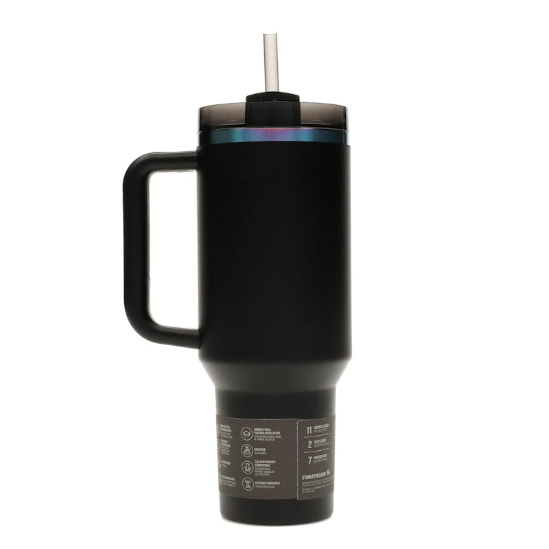 Stanley The Black Chroma Collection Flowstate Quencher 40oz Tumbler Black Chroma