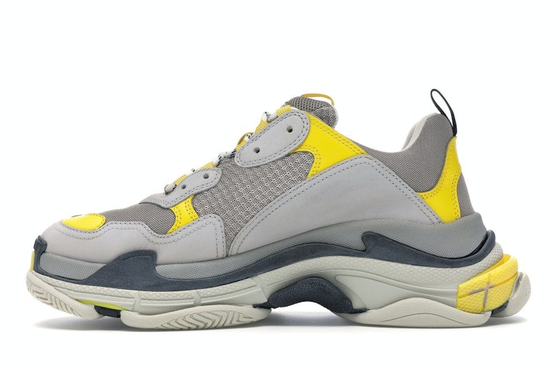 Balenciaga Triple S Grey Yellow Black