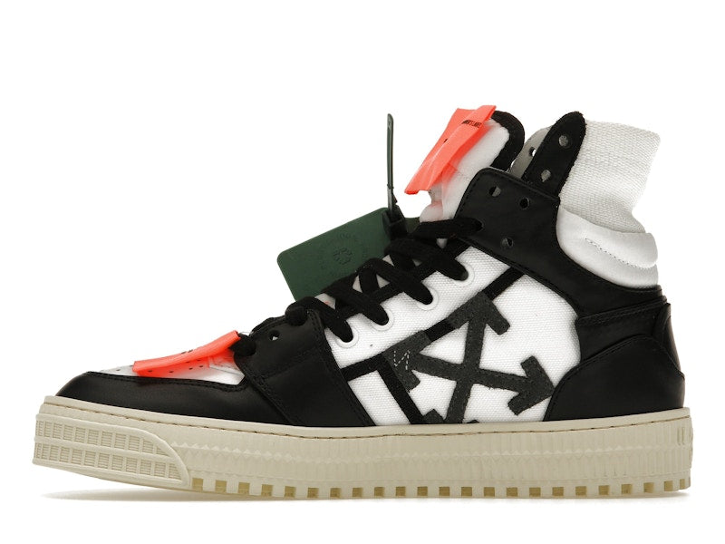 OFF-WHITE Off Court 3.0 Leather Canvas Black White