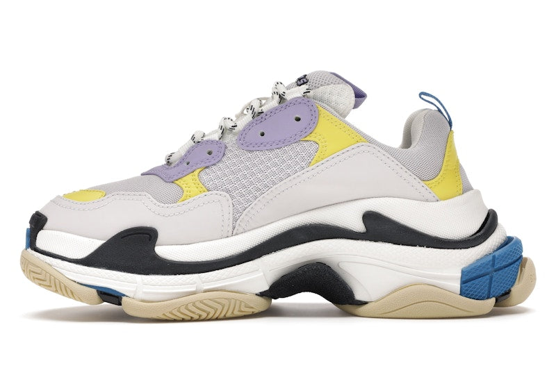 Balenciaga Triple S Purple Yellow Blue (Women's)