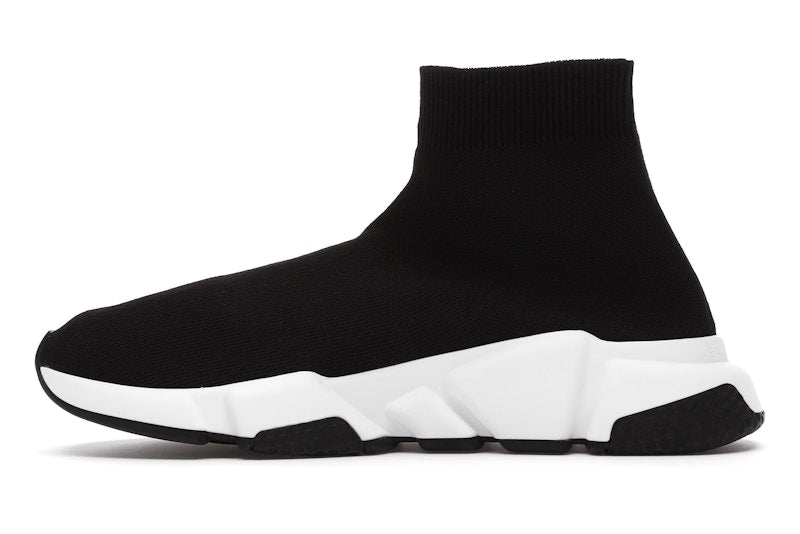 Balenciaga Speed Sneaker Black White Sole (Women's)