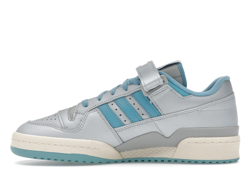 adidas Forum 84 Low Silver Metallic Preloved Blue Grey Two