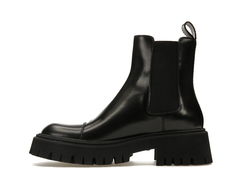 Balenciaga Tractor 20mm Boot Black