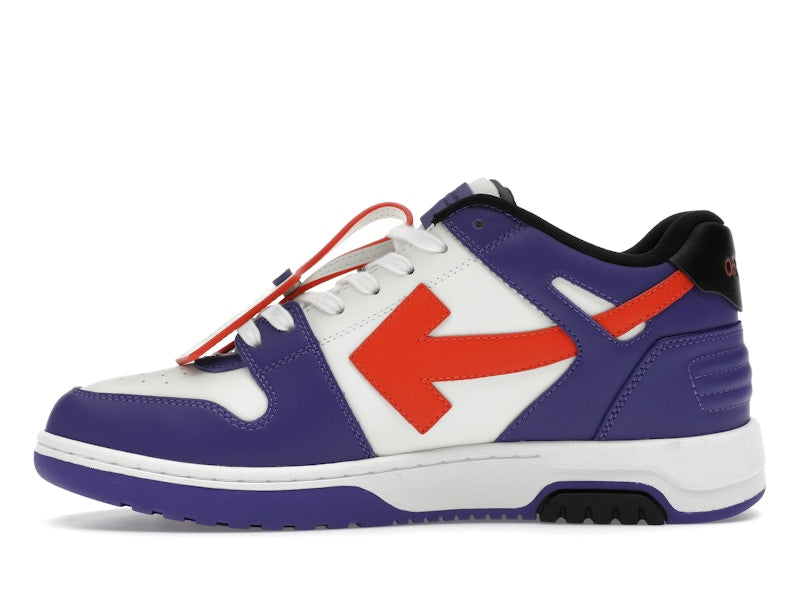 OFF-WHITE Out Of Office OOO Low Tops White Purple Orange