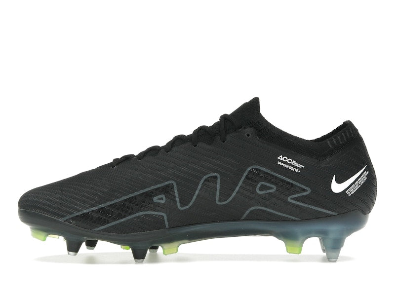 Nike Zoom Mercurial Vapor 15 Elite SG-Pro Anti-Clog Traction Black White Volt