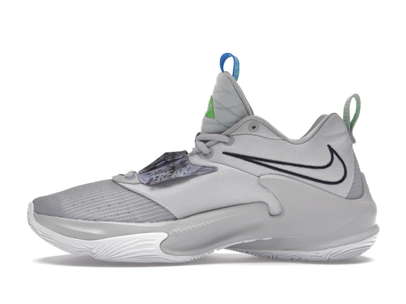 Nike Zoom Freak 3 NBA 75th Anniversary Grey Marble Lime