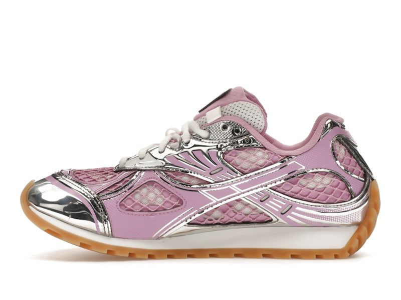Bottega Veneta Orbit Gloss Silver (Women's)