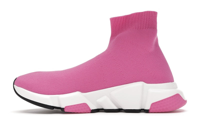 Balenciaga Speed Trainers Mid Pink White (Women's)