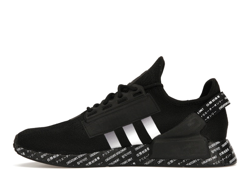 adidas NMD R1 V2 Script Black