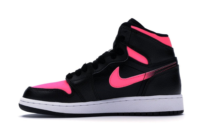 Jordan 1 Retro High Black Hyper Pink (GS)