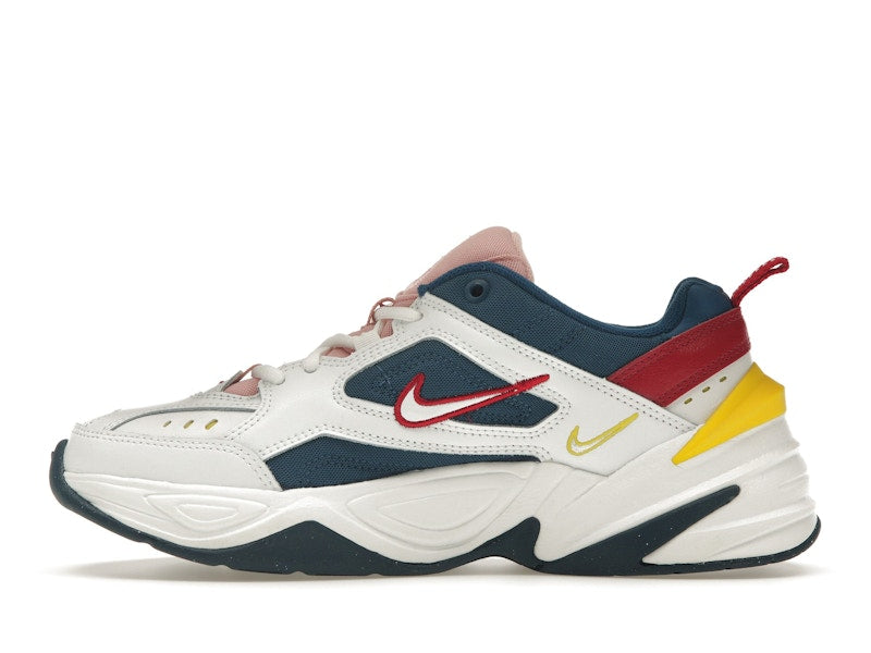 Nike M2K Tekno Blue Force Summit White Chrome Yellow (Women's)