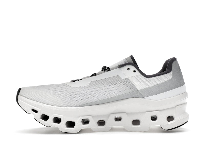 On Running Cloudmonster White Black (Women's)