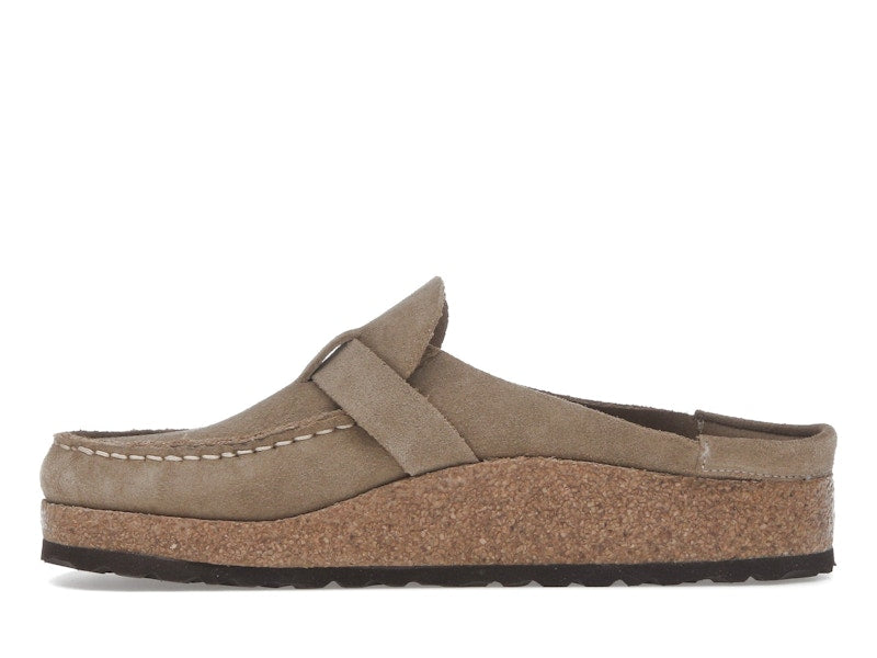 Birkenstock Buckley Suede Gray Taupe