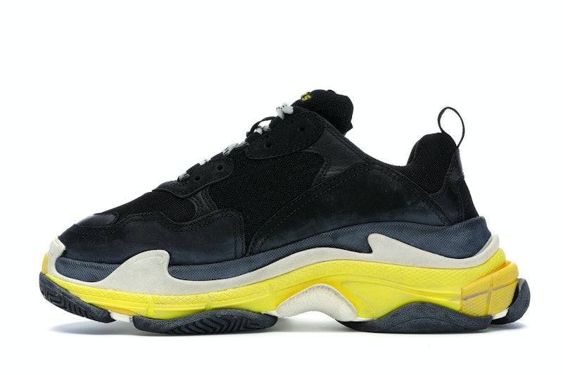 Balenciaga Triple S Black Yellow (Women's)