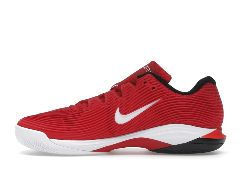 Nike Court Air Zoom Vapor 12 HC University Red Black Gym Red White