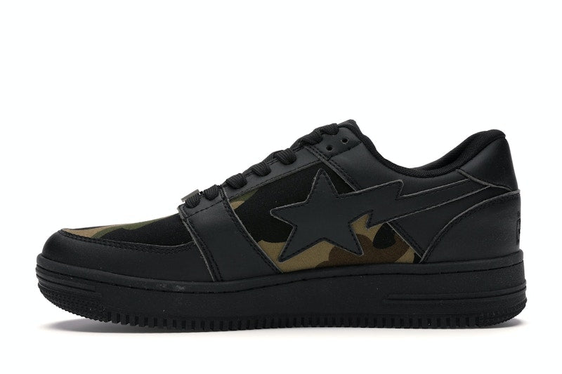 Bape 1st Camo Bape Sta Low Black