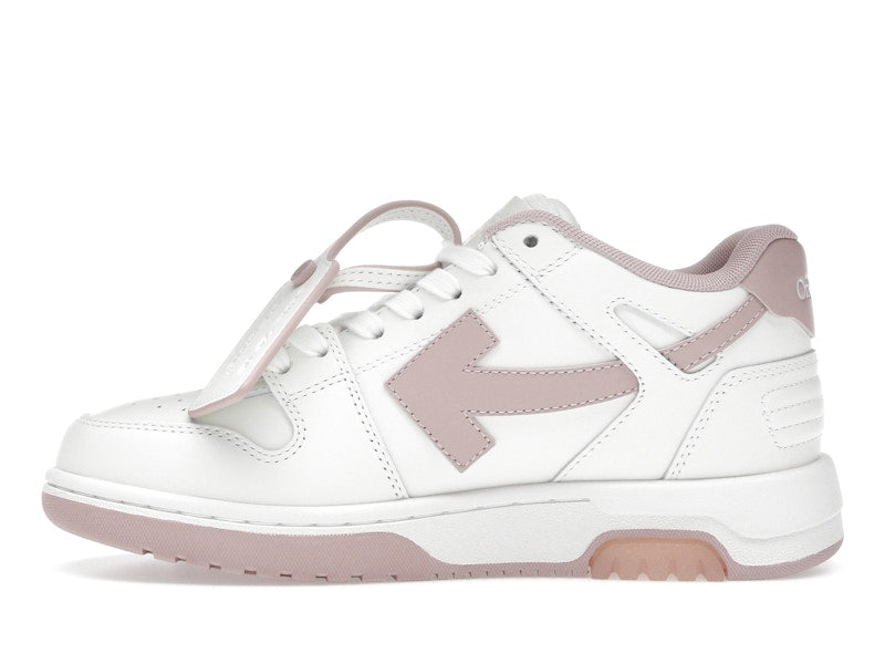 OFF-WHITE Out Of Office OOO Low Tops White Pink (Women's)
