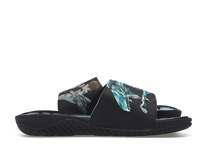 adidas Reptossage Hook-And-Loop Slides Yu-Gi-Oh! Blue Eyes White Dragon