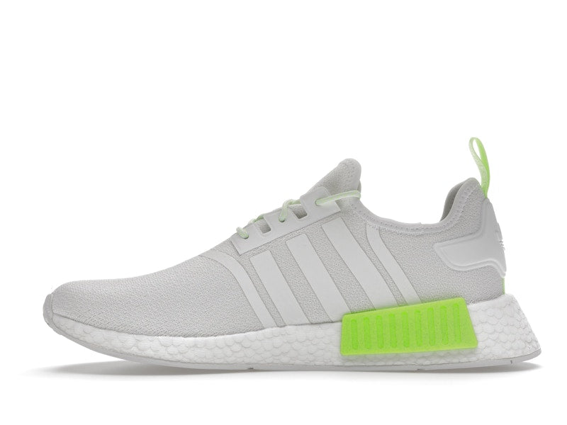 adidas NMD R1 Crystal White Solar Green