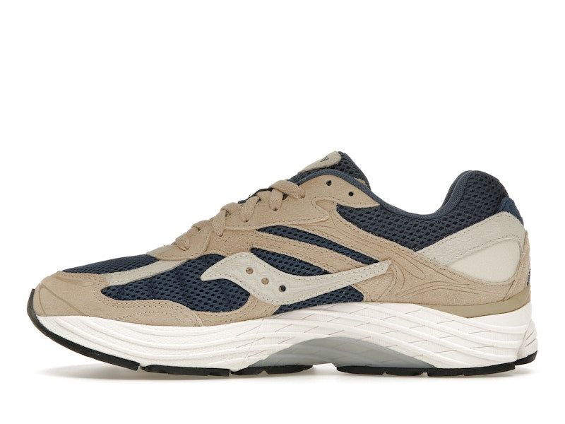 Saucony ProGrid Omni 9 Premium Beige Navy Blue