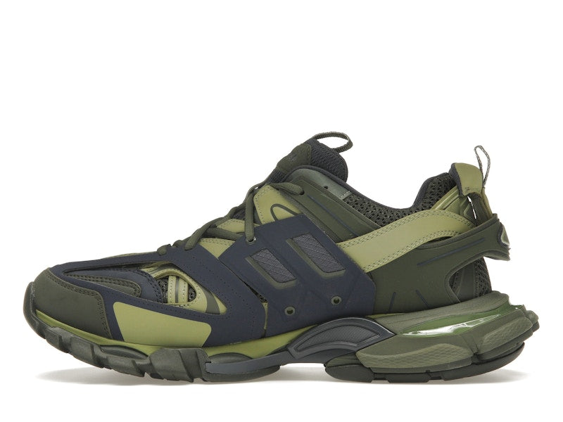 Balenciaga Track Green Navy Yellow