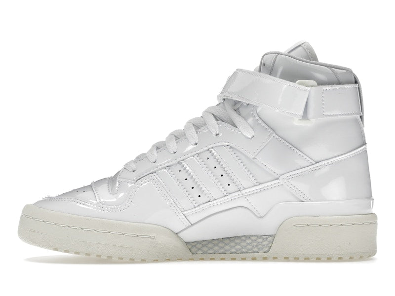 adidas Forum Mid Triple White Patent Leather (Women's)