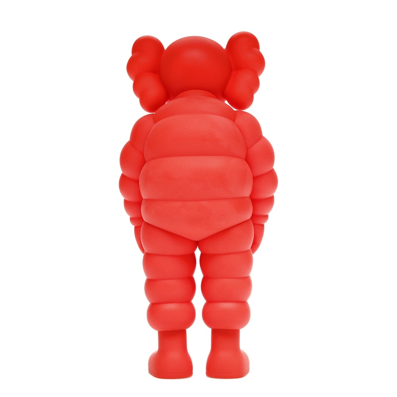 KAWS What Party Vinyl Figure Orange