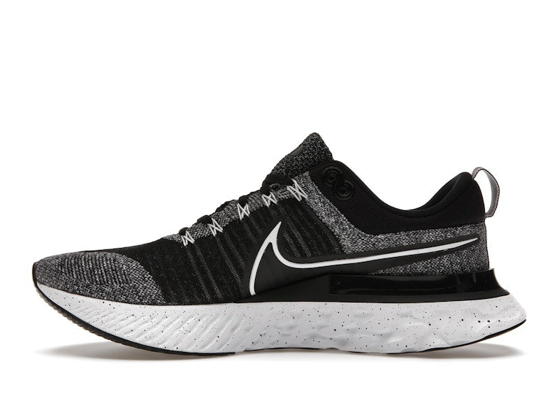 Nike React Infinity Run Flyknit 2 White Black