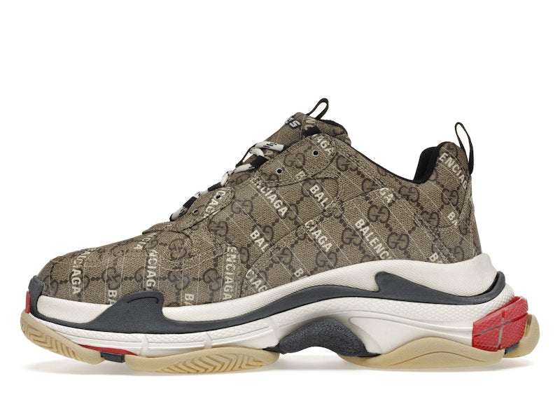 Gucci x Balenciaga The Hacker Project Triple S Beige