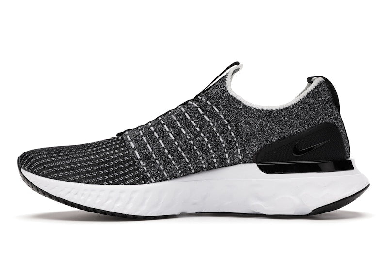 Nike React Phantom Run Flyknit 2 Black White Blend