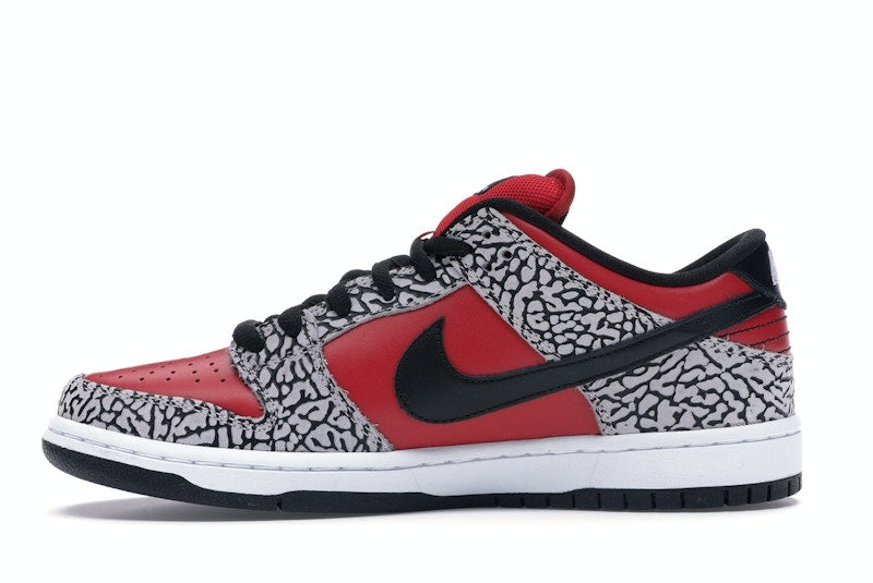 Nike SB Dunk Low Supreme Red Cement (2012)