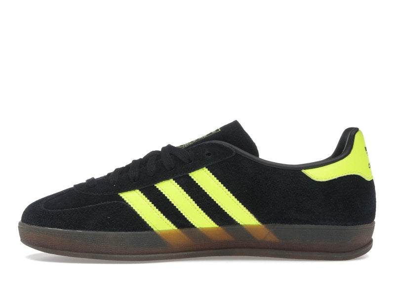 adidas Gazelle Indoor Core Black Solar Yellow Cloud White