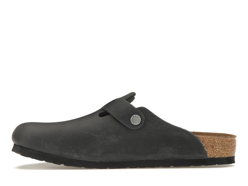 Birkenstock Boston Oiled Leather Black