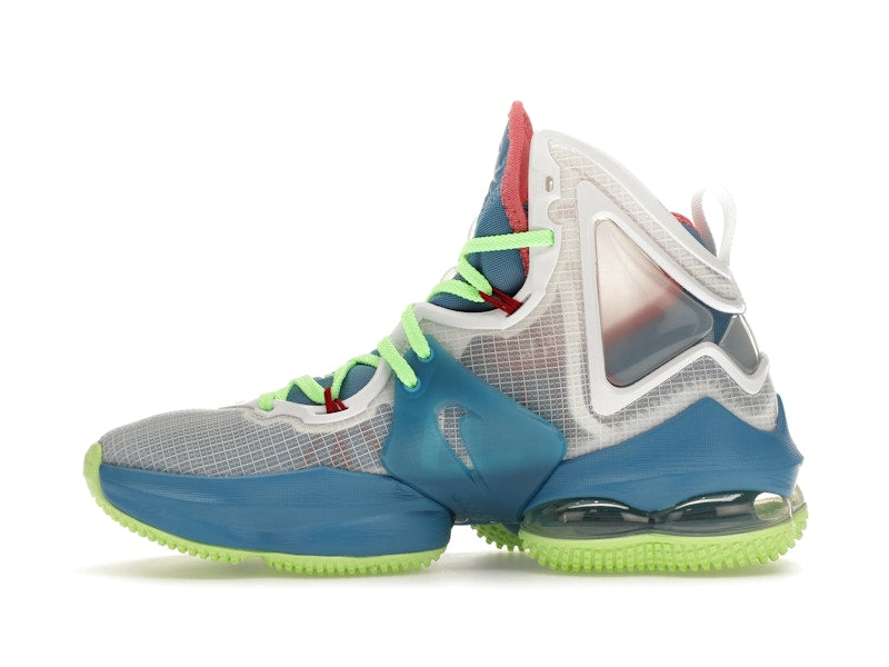 Nike LeBron 19 Dutch Blue Lime Glow (GS)