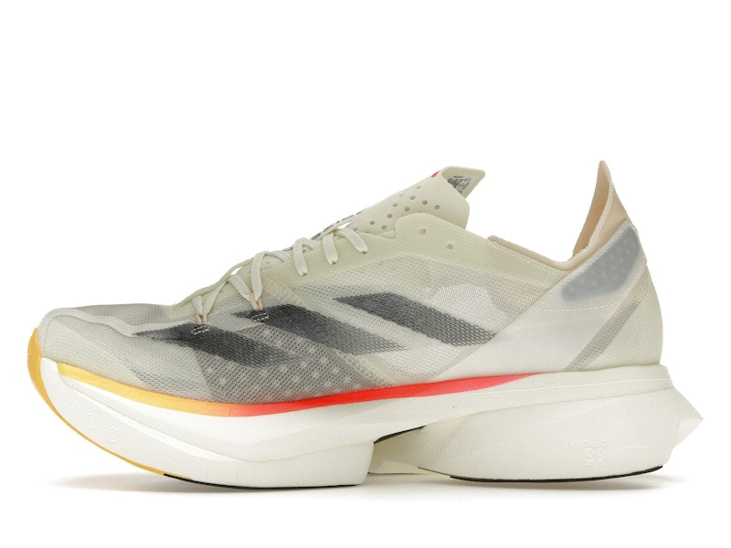 adidas Adizero Adios Pro 3 Ivory Core Black Crystal Sand
