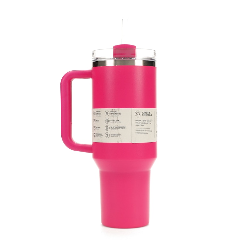 Stanley Flowstate Quencher 40oz Tumbler Camelia