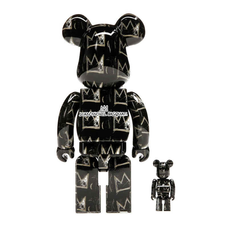 Bearbrick Jean-Michel Basquiat #8 100% & 400% Set