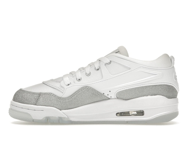Jordan 4 RM White Metallic Silver (Women's)