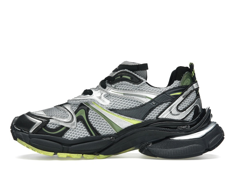 Balenciaga Runner 2.0 Worn-Out Silver Neon Yellow